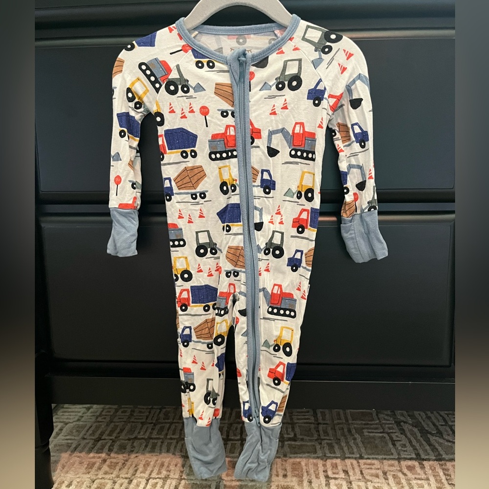 Little Sleepies Construction Zippy 0-3M